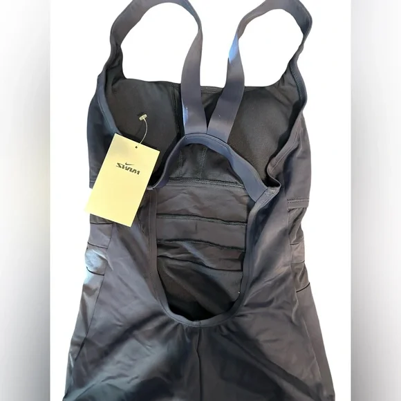 Nike Women’s Swim V Back Swimsuit NWT - Picture 3 of 3